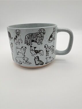 Winifred & Lily Debossed Etched Dog Ceramic Coffee/Tea Mug